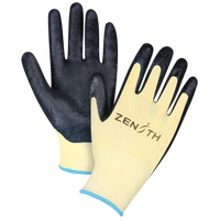 Gants r&eacute;sistants &agrave; la coupe avec prise sup&eacute;rieure, Taille T-Grand/10, Calibre 13, Rev&ecirc;tement Mousse de nitrile, Enveloppe en Aramide, ANSI/ISEA 105 niveau 3/EN 388 niveau 5 Industrial Sales