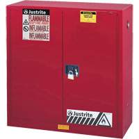Armoire de s&eacute;curit&eacute; pour la peinture et les encres combustibles EX Sure-Grip, 40 gal., 3 tablettes Industrial Sales
