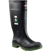 Enduro All Season Industrial Boots, Rubber, Steel Toe, Size 8, Puncture Resistant Sole Industrial Sales