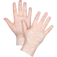 Gants jetables &eacute;conomiques, Petit, Poly&eacute;thyl&egrave;ne, 1 mil, Sans poudre, Transparent Industrial Sales