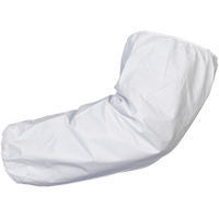 Manches Micromax, Longueur de 18", Microporeux, Blanc Industrial Sales