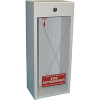 Armoires pour extincteurs mont&eacute;es sur surface, 8,5" la x 20,5" h x 6" p Industrial Sales