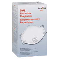 Respirateur contre les particules, N95, Certifi&eacute; NIOSH, Moyen/grand Industrial Sales