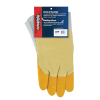 Gants de soudage pour pipelinier, Cuir de vache refendu, Taille Grand Industrial Sales