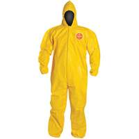 Hooded Coveralls, Tychem&reg; 2000, 3X-Large, Yellow Industrial Sales