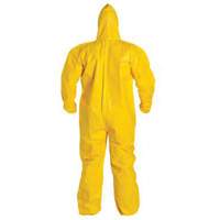 Hooded Coveralls, Tychem&reg; 2000, 3X-Large, Yellow Industrial Sales