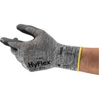 Hyflex&reg; 11-801 Gloves, 7/Small, Foam Nitrile Coating, 15 Gauge, Nylon Shell Industrial Sales