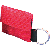 CPR Faceshields In Pouch with Key Ring, Single Use Faceshield, Class 2 Industrial Sales