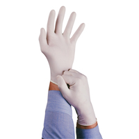 Gants TouchNTuff 69-210, Petit, Latex, 5 mils, Sans poudre, Naturel Industrial Sales