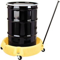 Spill Scooter, 35" dia. x 9" H, 11 US gal. Spill Cap. Industrial Sales