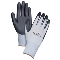 Lightweight Breathable Coated Gloves, 9/Large, Foam Nitrile Coating, 13 Gauge, Polyester Shell Industrial Sales