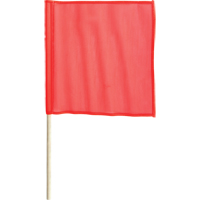 Traffic Safety Flags, Mesh, With Handle Industrial Sales