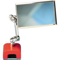 Inspection Mirror, Rectangular, 3-1/2" L x 2" W, Telescopic Industrial Sales