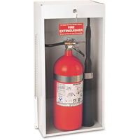 Armoires pour extincteurs mont&eacute;es sur surface, 14,125" la x 30,125" h x 9,0625" p Industrial Sales
