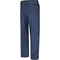 EXCEL FR&reg; Classic Fit Pre-Washed Denim Jeans, 34 Waist, 37 Inseam Industrial Sales