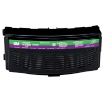 Cartouche pour appareils de protection respiratoire (APR) &agrave; &eacute;puration d'air motoris&eacute; Versaflo, Ammoniac/M&eacute;thylamine, Paquet de 1 Industrial Sales