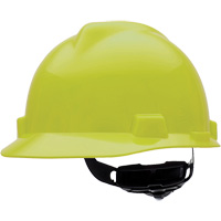Casques de protection V-Gard &agrave; suspension Fas-Trac, R&eacute;pond aux normes CSA type 1, Suspension Rochet, Non ventil&eacute; Industrial Sales