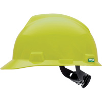 Casques de protection V-Gard &agrave; suspension Fas-Trac, R&eacute;pond aux normes CSA type 1, Suspension Rochet, Non ventil&eacute; Industrial Sales