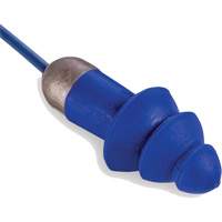 Rockets&reg; Metal Detectable Reusable Earplugs, Corded, One-Size, Bulk - Plastic Case, 27 NRR dB Industrial Sales