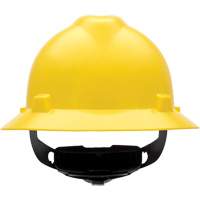 V-Gard&reg; Full Brim Hardhat, Meets CSA Type 1, Ratchet Suspension, Non-Vented Industrial Sales