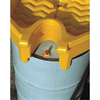 Entonnoir avec couvercle pour baril Global Ultra-Drum Funnel, 5 gal. Industrial Sales