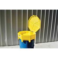 Entonnoir avec couvercle pour baril Global Ultra-Drum Funnel, 5 gal. Industrial Sales