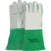 Gants de soudage robustes, Cuir de vache refendu, Taille Moyen Industrial Sales