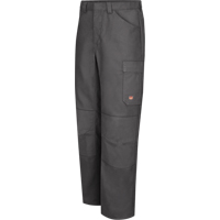 Performance Shop Pants, Canvas/Cotton/Polyester, Charcoal, Size 30, 37 Inseam Industrial Sales