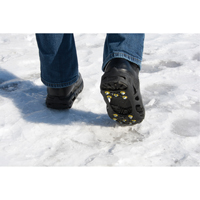 Semelle antid&eacute;rapante robuste pour la glace, Acier, Traction Crampon, Moyen Industrial Sales