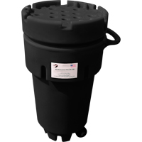 Contenants roulants Poly-Spillpaks, 50 gal. US, Mobile Industrial Sales