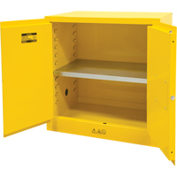 Flammable Storage Cabinet, 22 gal., 2 Door, 35" W x 35" H x 22" D Industrial Sales
