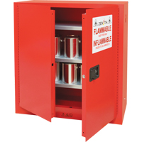 Armoire pour peintures et encres, 45 gal., 3 tablettes Industrial Sales