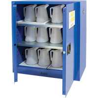 Armoire pour liquides corrosifs, 30 gal., 43" x 44" x 18" Industrial Sales