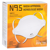 Respirateur contre les particules, N95, Certifi&eacute; NIOSH, Moyen/grand Industrial Sales
