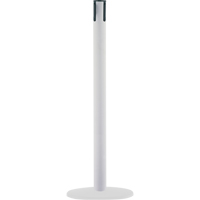 Poteaux receveurs marins, Hauteur de 38", Blanc Industrial Sales