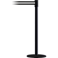 Poteau receveur robuste &agrave; ligne double, Hauteur de 38", Jaune Industrial Sales