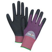 Gants enduits de premi&egrave;re qualit&eacute; ZX-2, 11/2T-Grand, R&ecirc;vetement Nitrile/Mousse de nitrile, Calibre 18, Enveloppe en Nylon Industrial Sales
