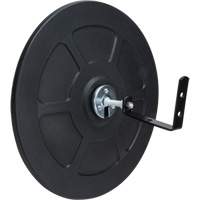 Convex Mirror with Bracket, Indoor/Outdoor, 12" Diameter Industrial Sales