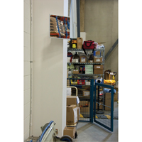 Flat Mirror, 18" H x 30" W, Framed Industrial Sales