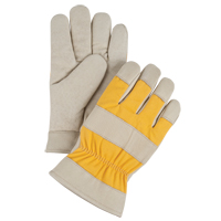 Premium Winter-Lined Work Gloves, Medium, Grain Pigskin Palm, Foam Fleece Inner Lining Industrial Sales