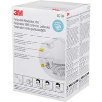 8210 Particulate Respirators, N95, NIOSH Certified Industrial Sales