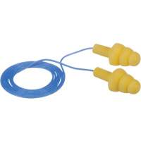 E-A-R Ultrafit Premolded Earplugs, Corded, Bulk - Polybag, 25 dB NRR, One-Size Industrial Sales