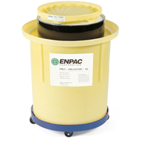 Poly-Collector 66 with Steel Drum, 32.5" dia. x 42" H, 70 US gal. Spill Cap. Industrial Sales