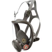 Respirateur r&eacute;utilisable &agrave; masque complet s&eacute;rie 6000, &eacute;lastom&egrave;re/Silicone/Thermoplastique, Moyen Industrial Sales