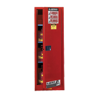 Armoire de s&eacute;curit&eacute; pour produits inflammables EX Slimline Sure-Grip , 22 gal., 3 tablettes Industrial Sales