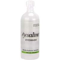 Bouteilles de solution saline pour douche oculaire, Bouteille Plein, 4 oz Industrial Sales