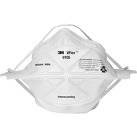 Respirateurs contre les particules 9105S V-Flex, N95, Certifi&eacute; NIOSH, Petit Industrial Sales
