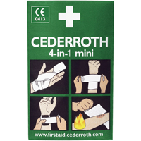 Coagulant 4-dans-1 Cederroth, 5" lo x 3" la Industrial Sales