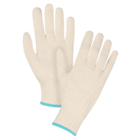 Standard-Duty String Knit Gloves, Poly/Cotton, 7 Gauge, X-Large Industrial Sales