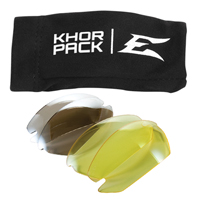 Khor Safety Glasses Replacement Lenses, Anti-Fog/Anti-Scratch, Clear, Khor Industrial Sales